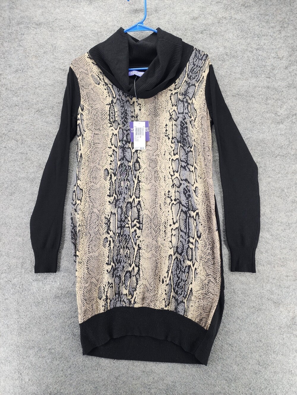Vivienne Tam Dress Womens Medium Long Sleeve Snake Print